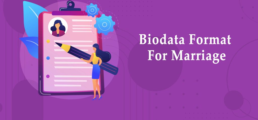 Latest Marriage Biodata Format In Word & PDF Formats (2021-22)